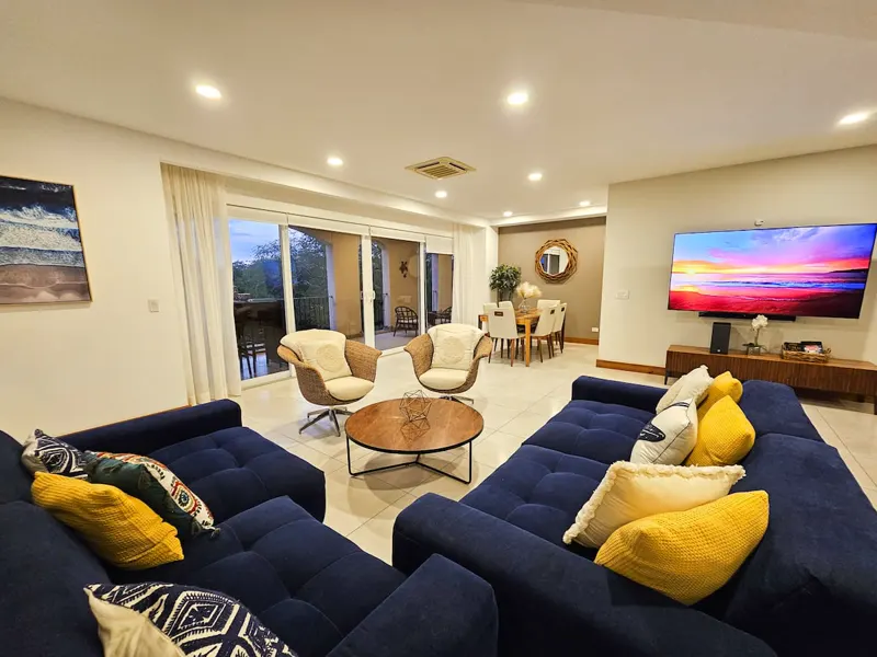 Open-plan living room