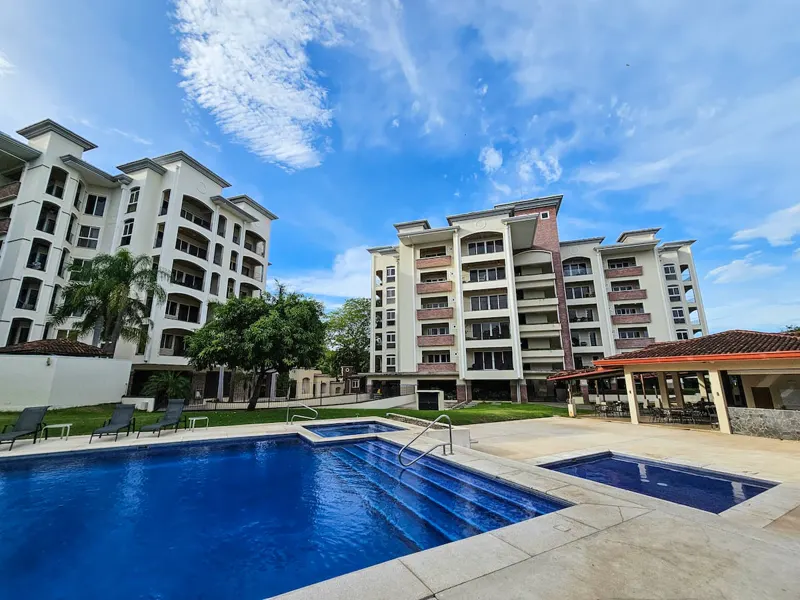 Pool at the Langosta Beach Penthouse building